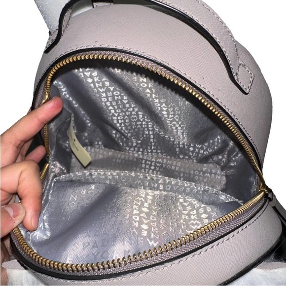 KATE SPADE New York Star Owl Tomi Cityscape Grey Backpack - Picture 5 of 8